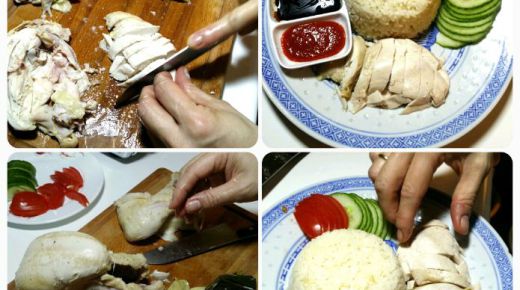 Hainan Chicken tutorial step-by-step