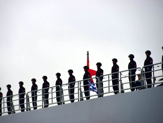 Chinese Navy visit Port of Rotterdam 2