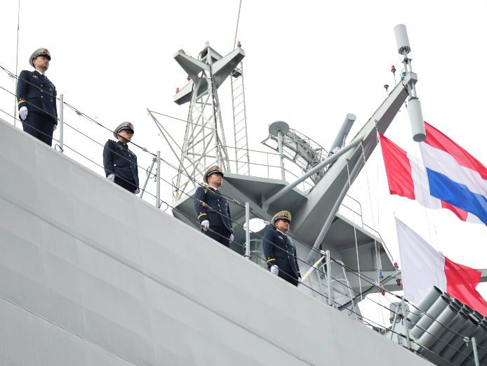 Chinese Navy visit Port of Rotterdam 9