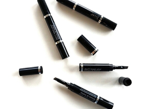 beauty pick, brow gel