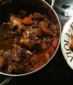 Chinese style braised oxtail bones – recipe